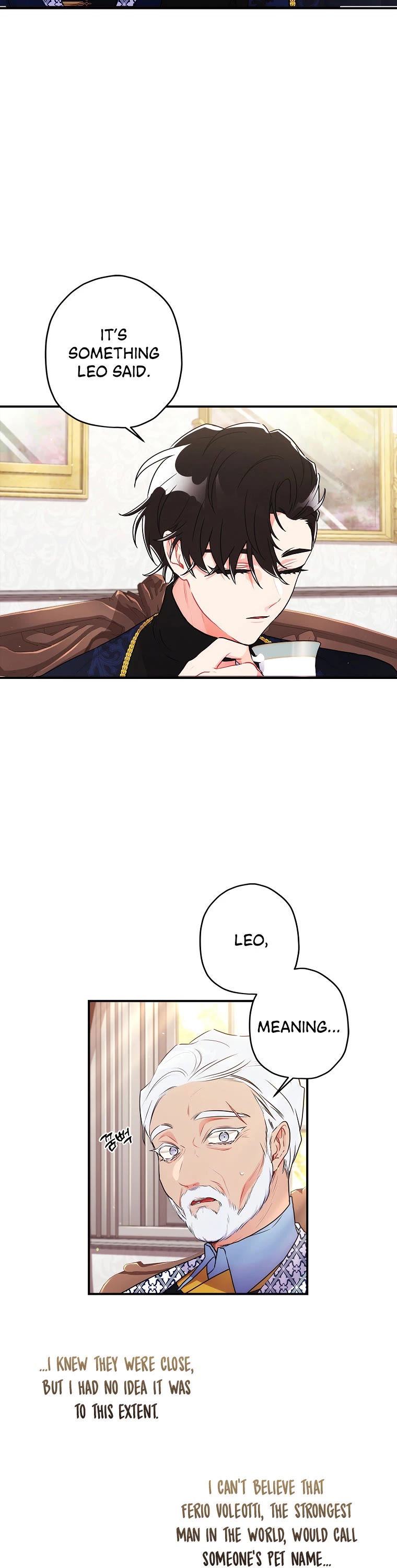 Read The Male Lead's Little Lion Daughter EN Manga Online