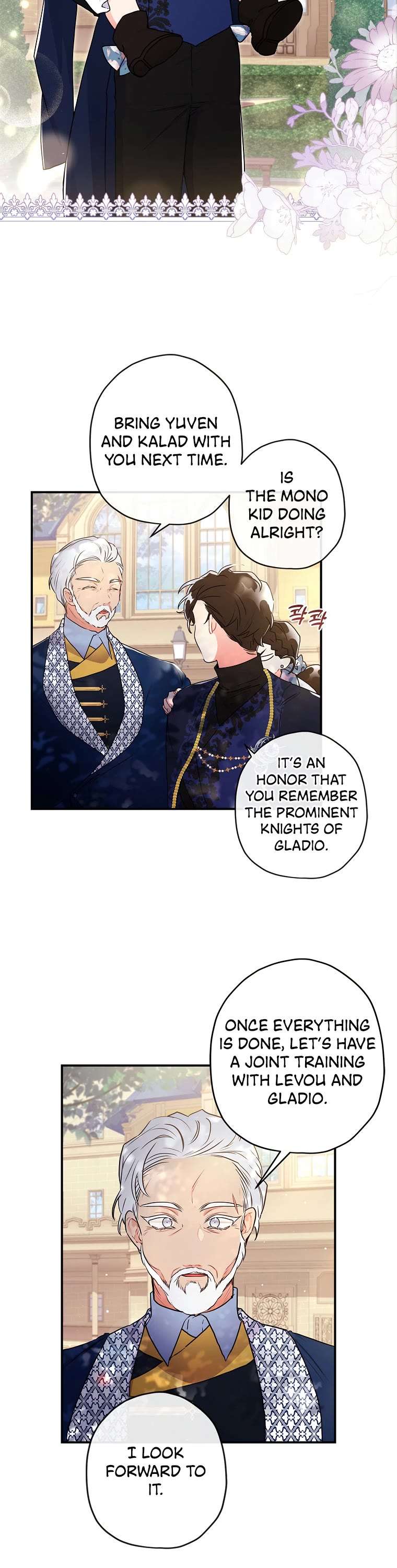 Read The Male Lead's Little Lion Daughter EN Manga Online
