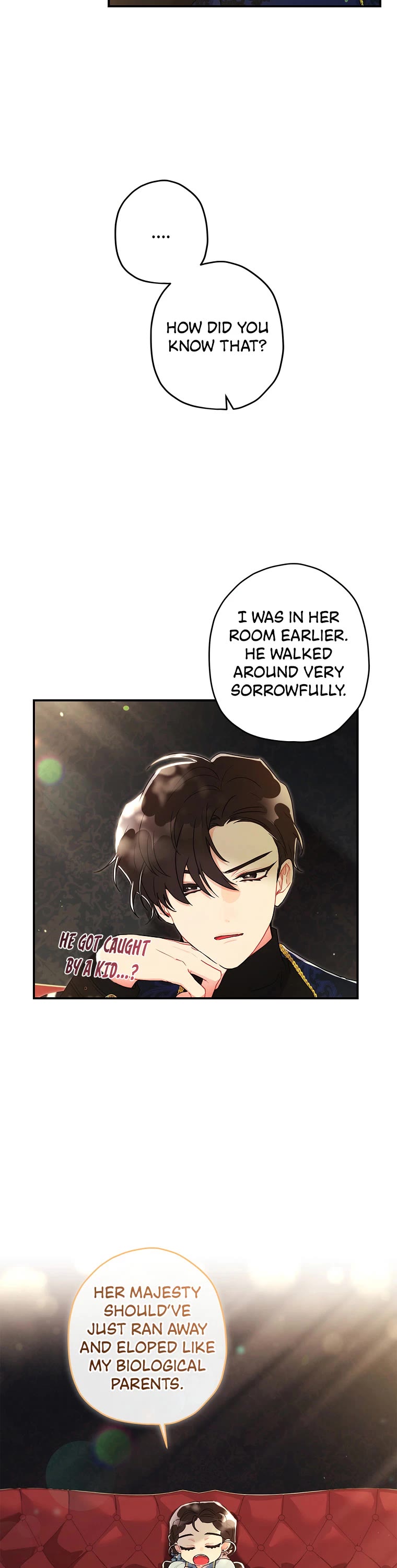 Read The Male Lead's Little Lion Daughter EN Manga Online