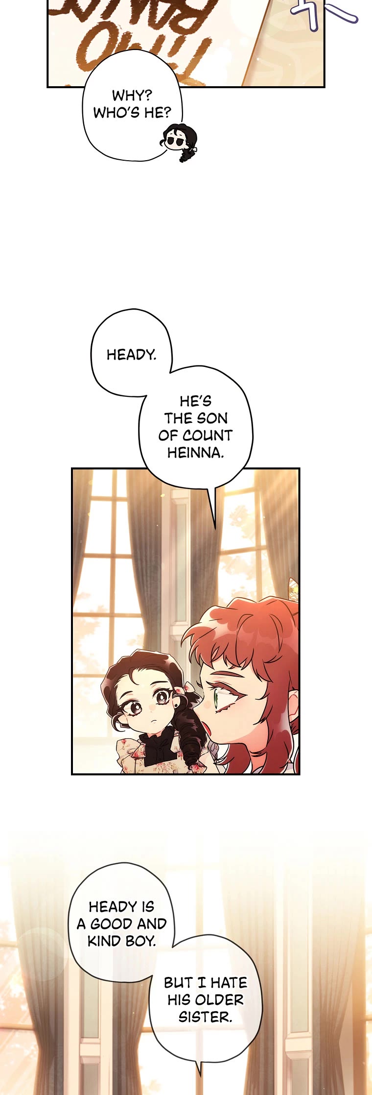 Read The Male Lead's Little Lion Daughter EN Manga Online