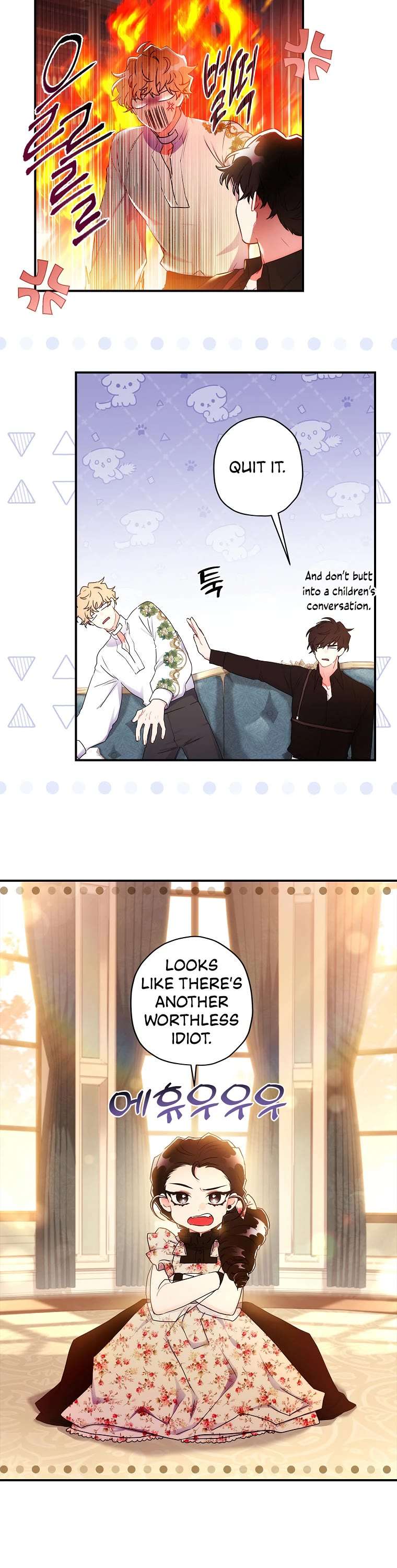 Read The Male Lead's Little Lion Daughter EN Manga Online
