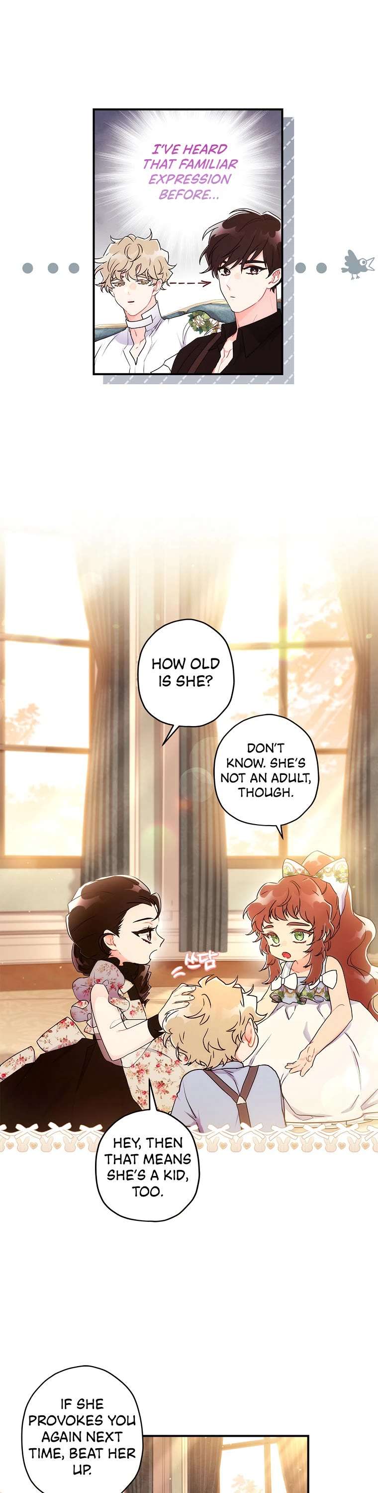 Read The Male Lead's Little Lion Daughter EN Manga Online