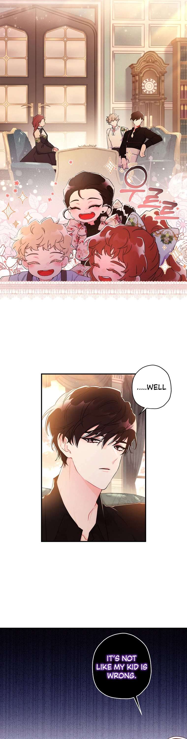 Read The Male Lead's Little Lion Daughter EN Manga Online