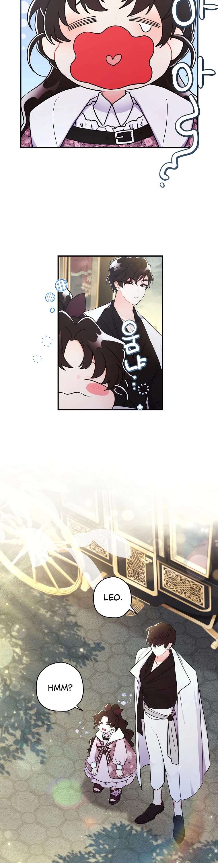 Read The Male Lead's Little Lion Daughter EN Manga Online