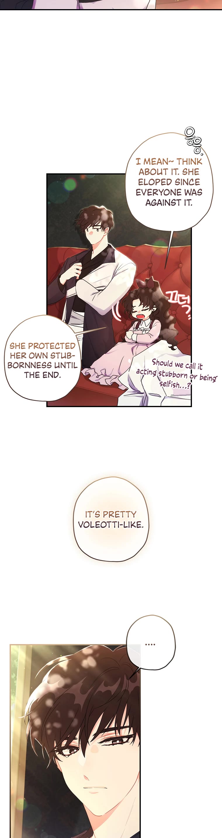 Read The Male Lead's Little Lion Daughter EN Manga Online