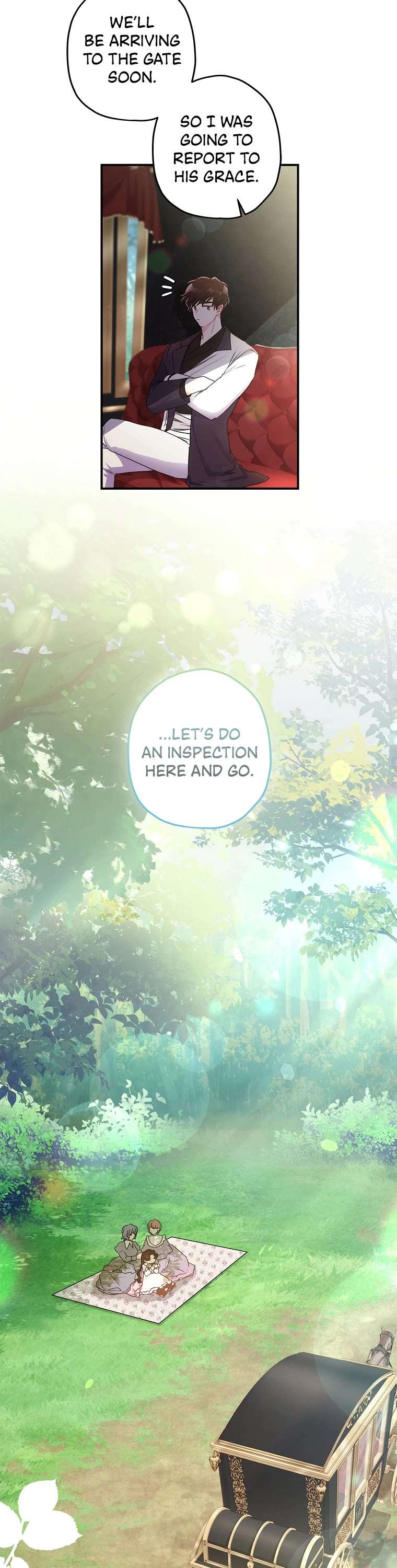 Read The Male Lead's Little Lion Daughter EN Manga Online