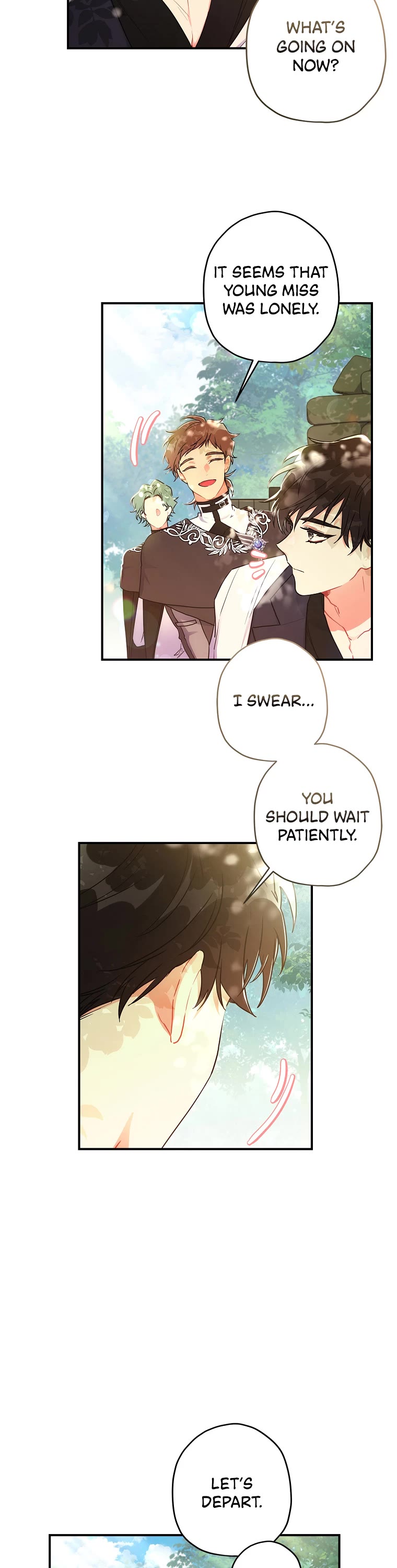 Read The Male Lead's Little Lion Daughter EN Manga Online