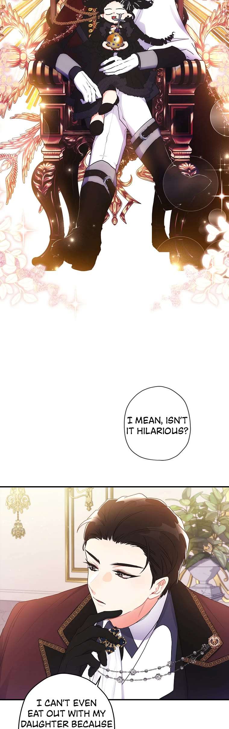 Read The Male Lead's Little Lion Daughter EN Manga Online