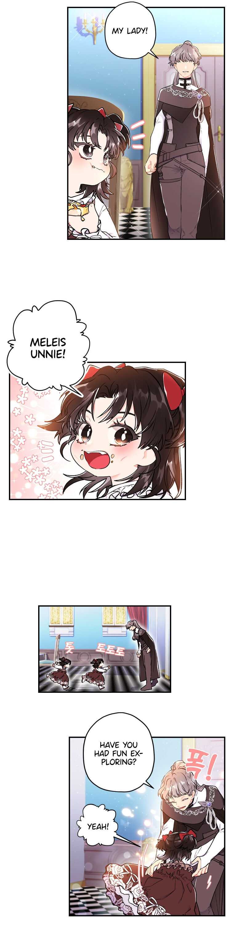 Read The Male Lead's Little Lion Daughter EN Manga Online