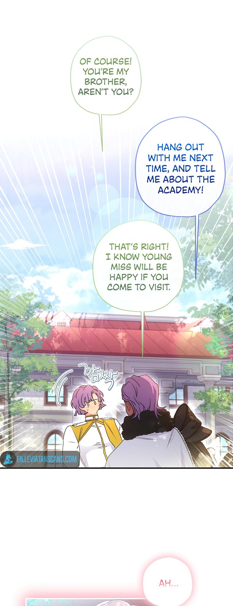 Read The Male Lead's Little Lion Daughter EN Manga Online