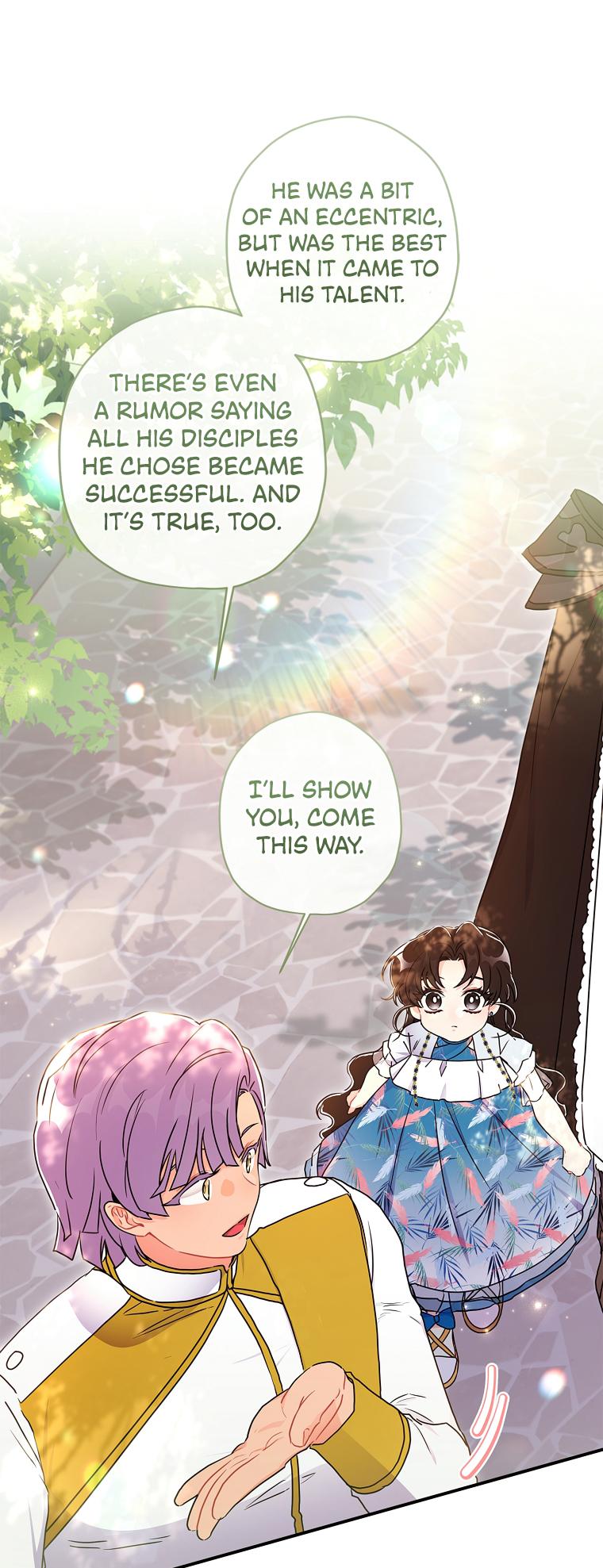 Read The Male Lead's Little Lion Daughter EN Manga Online