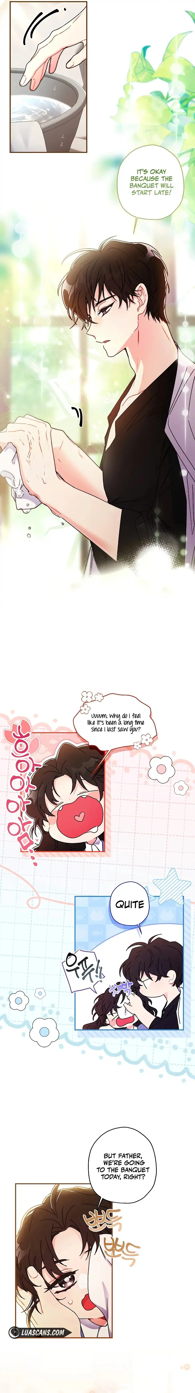 Read The Male Lead's Little Lion Daughter EN Manga Online