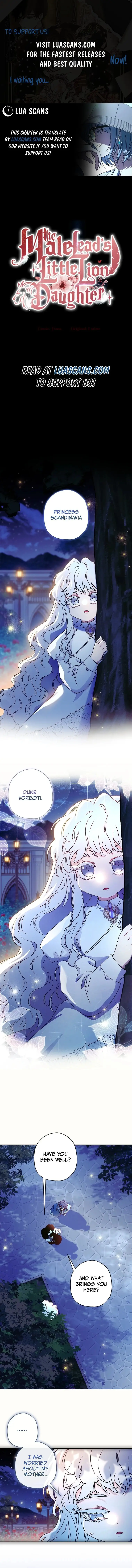 Read The Male Lead's Little Lion Daughter EN Manga Online