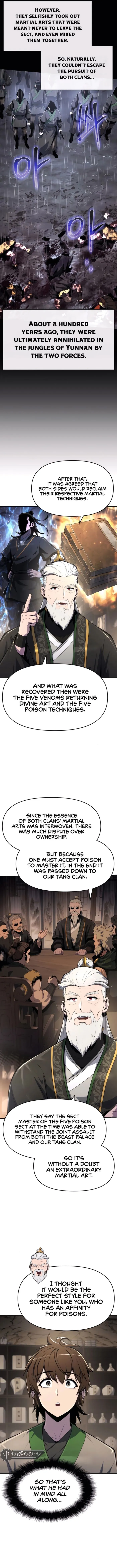 Read The Poison Master of Sacheondang Clan EN Manga Online