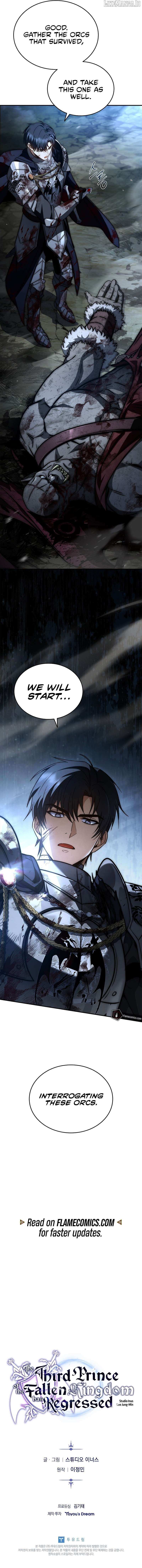 Read The Third Prince of the Fallen Kingdom has Regressed EN Manga Online
