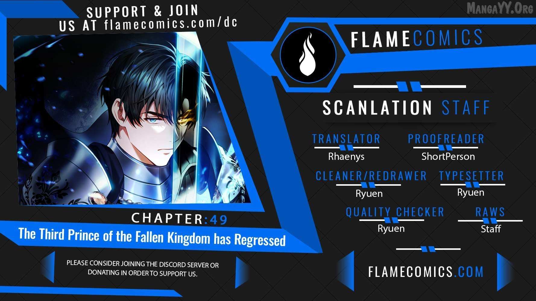 Read The Third Prince of the Fallen Kingdom has Regressed EN Manga Online
