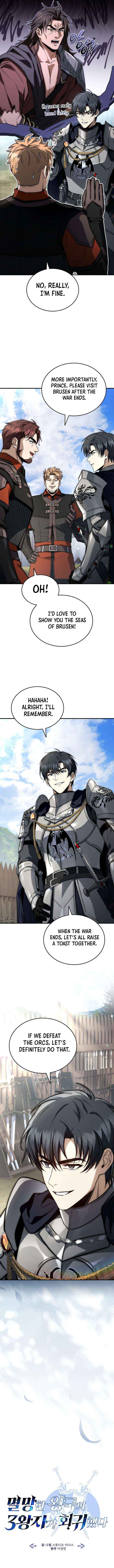 Read The Third Prince of the Fallen Kingdom has Regressed EN Manga Online