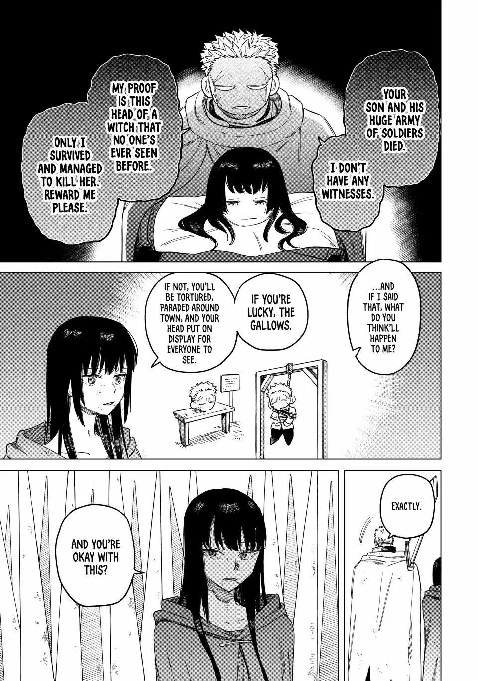 Read The Witch and the Mercenary EN Manga Online