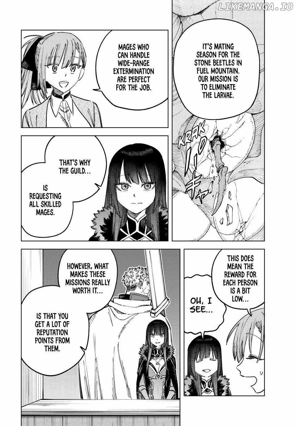 Read The Witch and the Mercenary EN Manga Online