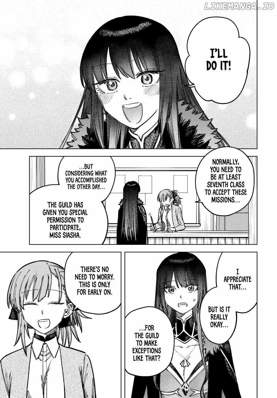 Read The Witch and the Mercenary EN Manga Online