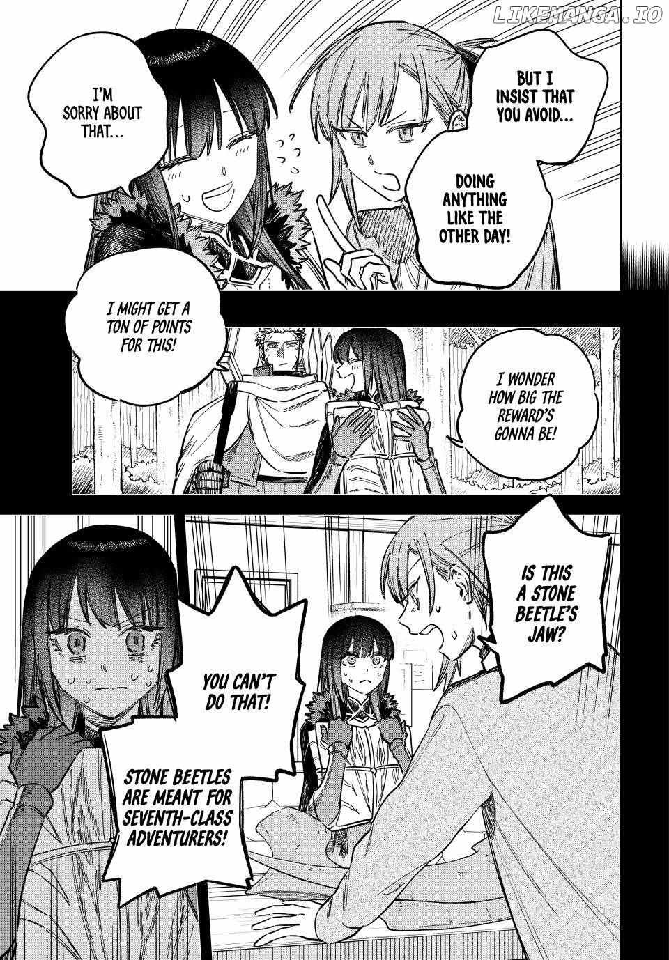 Read The Witch and the Mercenary EN Manga Online