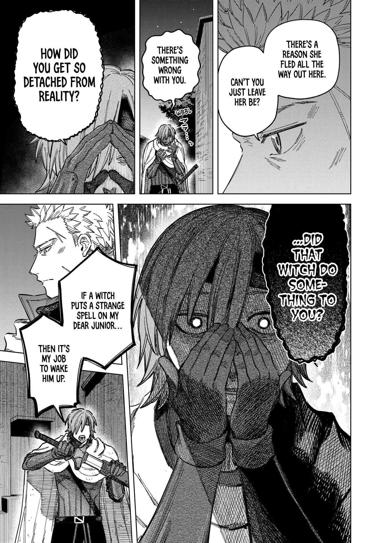 Read The Witch and the Mercenary EN Manga Online