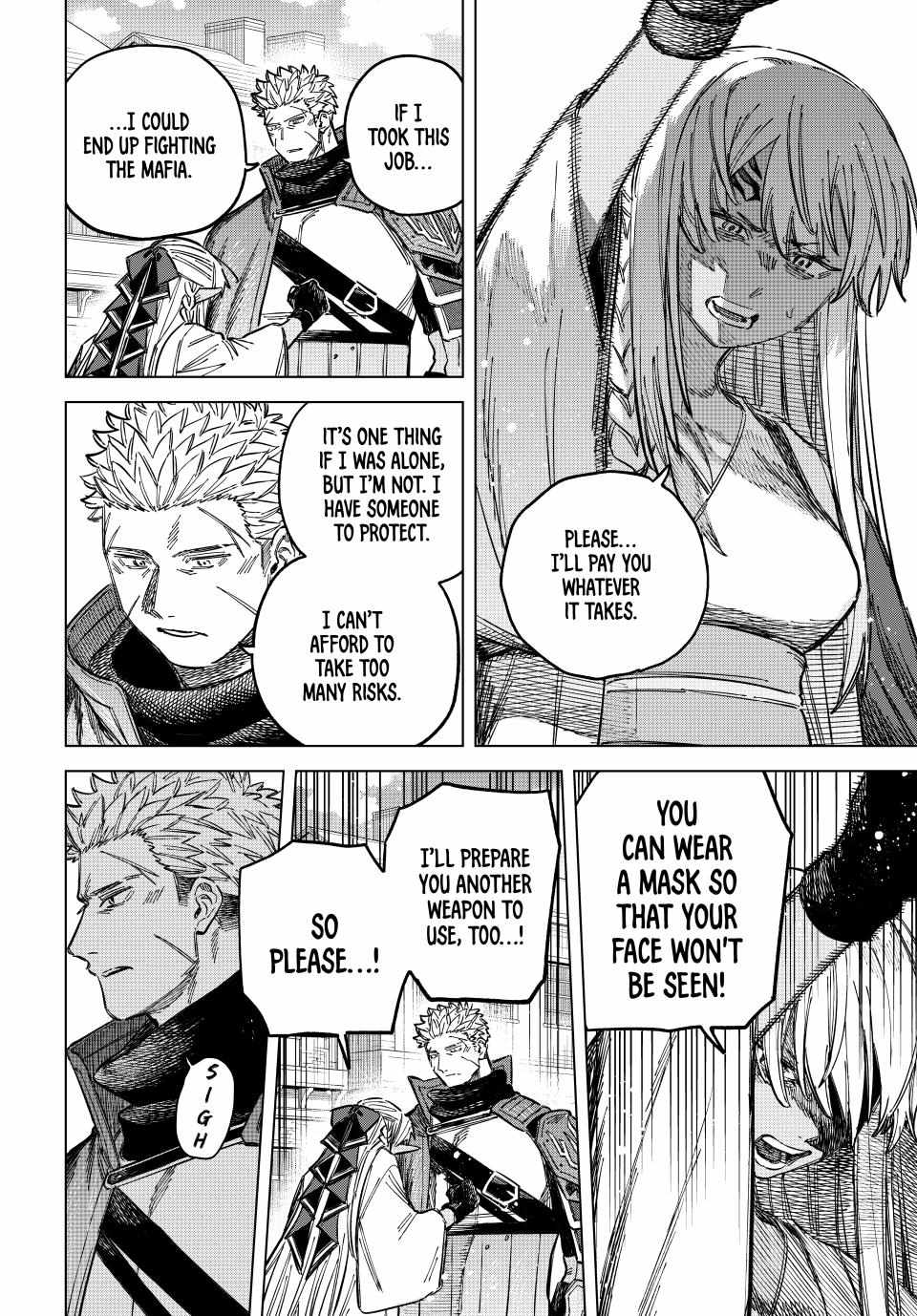 Read The Witch and the Mercenary EN Manga Online