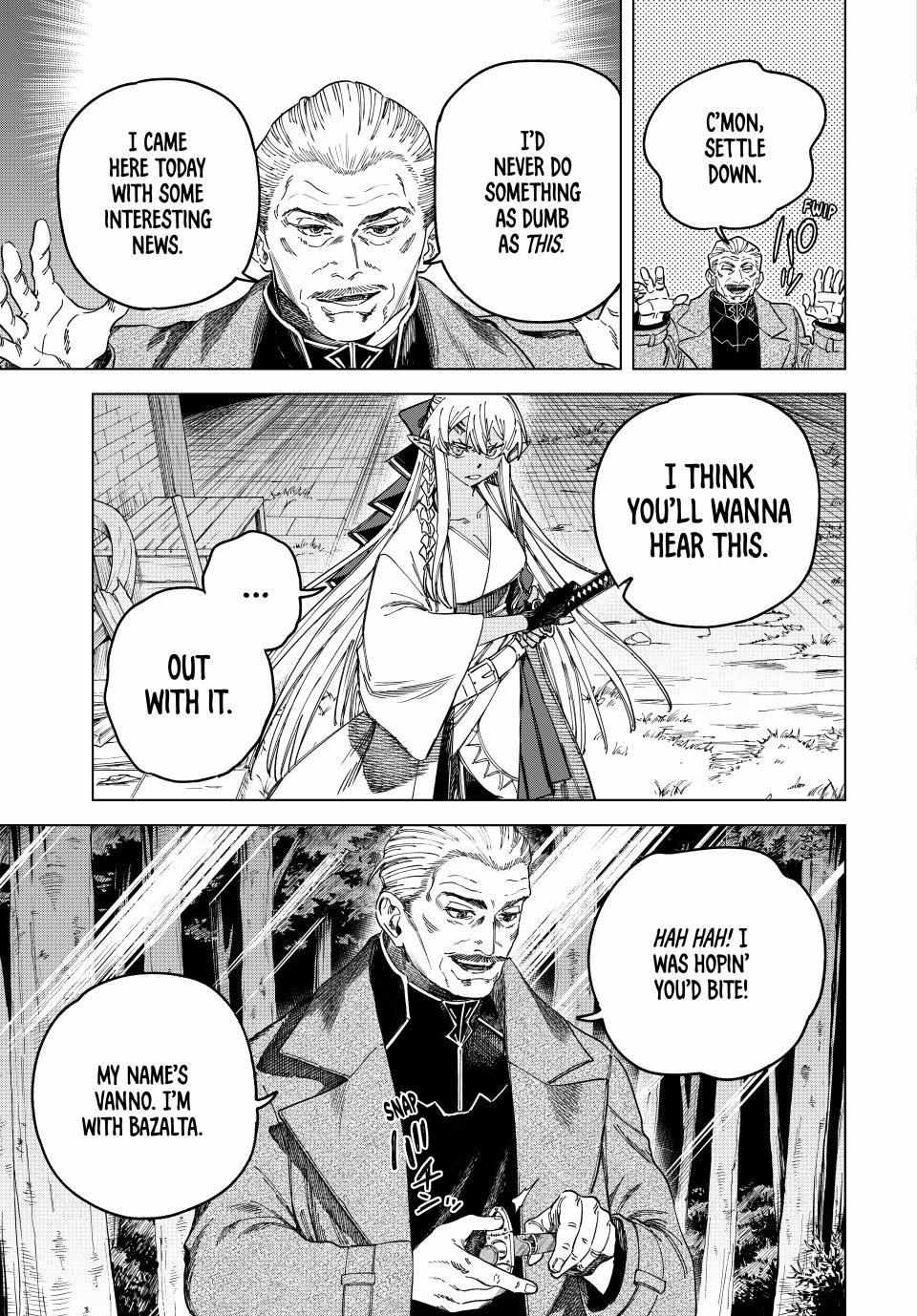 Read The Witch and the Mercenary EN Manga Online
