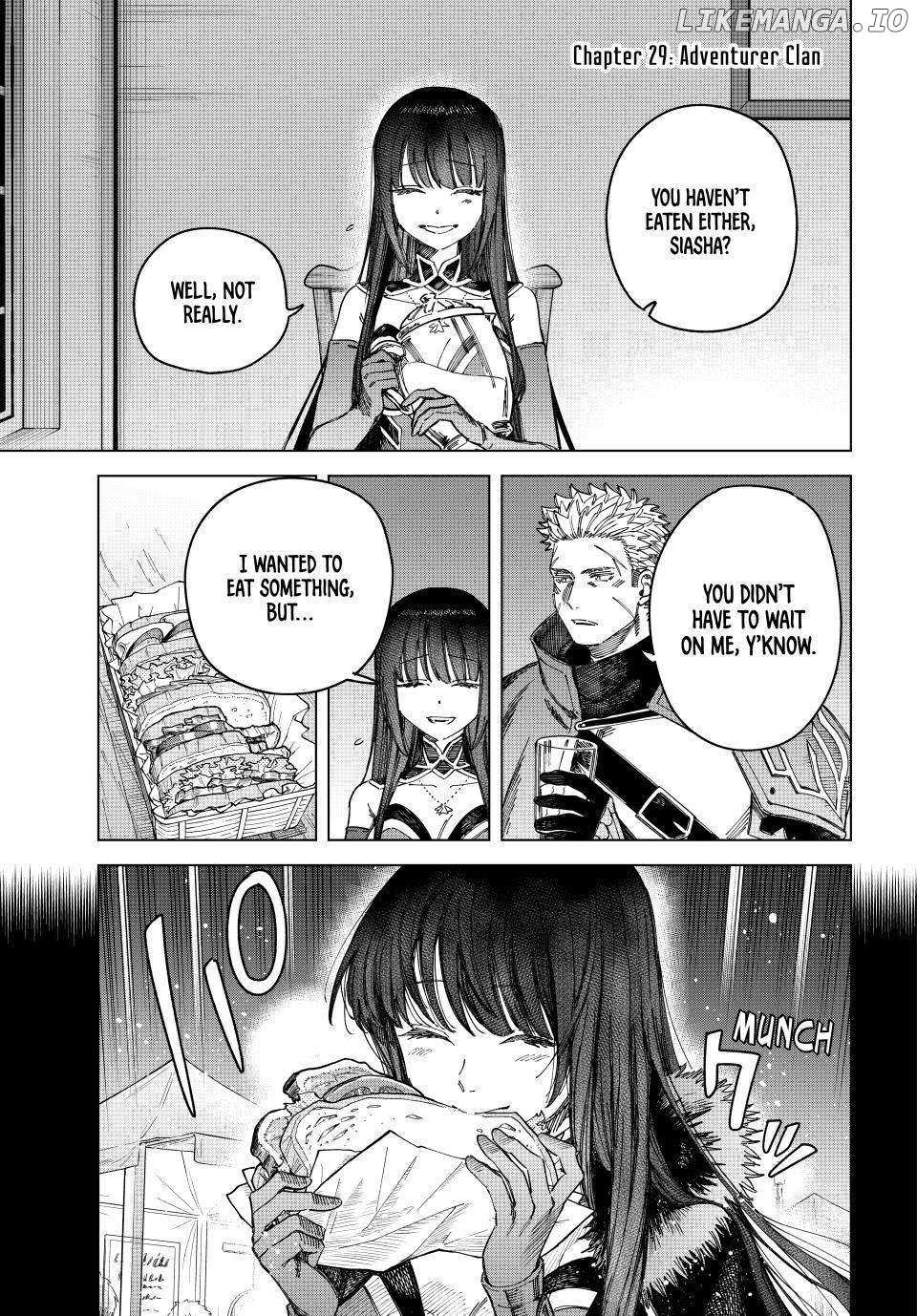 Read The Witch and the Mercenary EN Manga Online