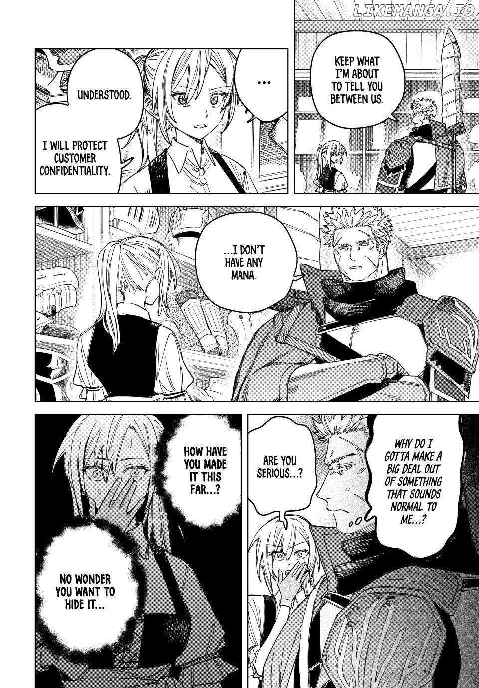 Read The Witch and the Mercenary EN Manga Online