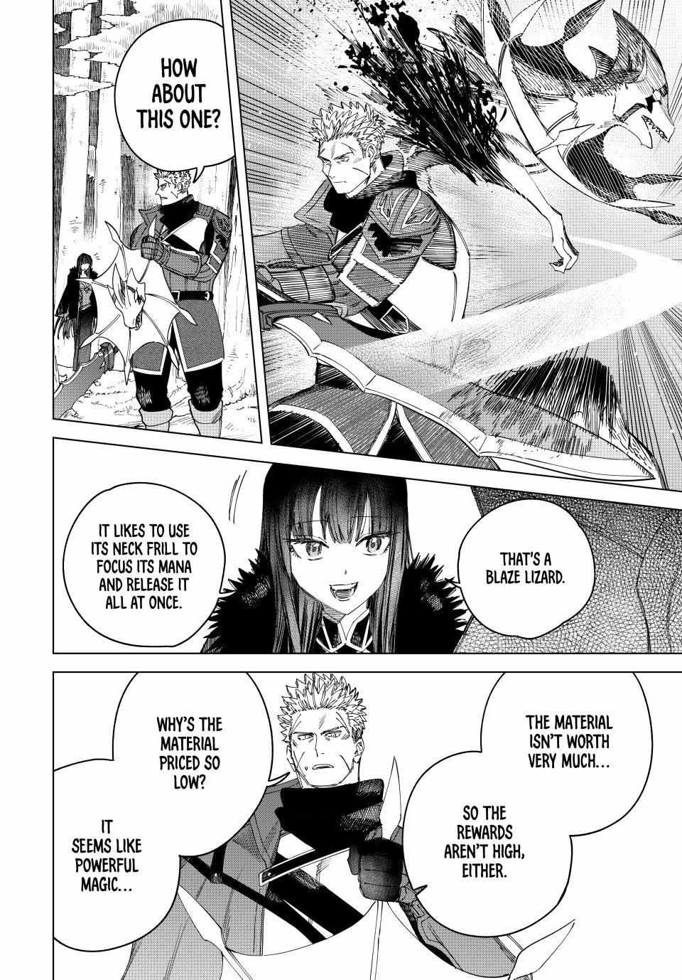 Read The Witch and the Mercenary EN Manga Online