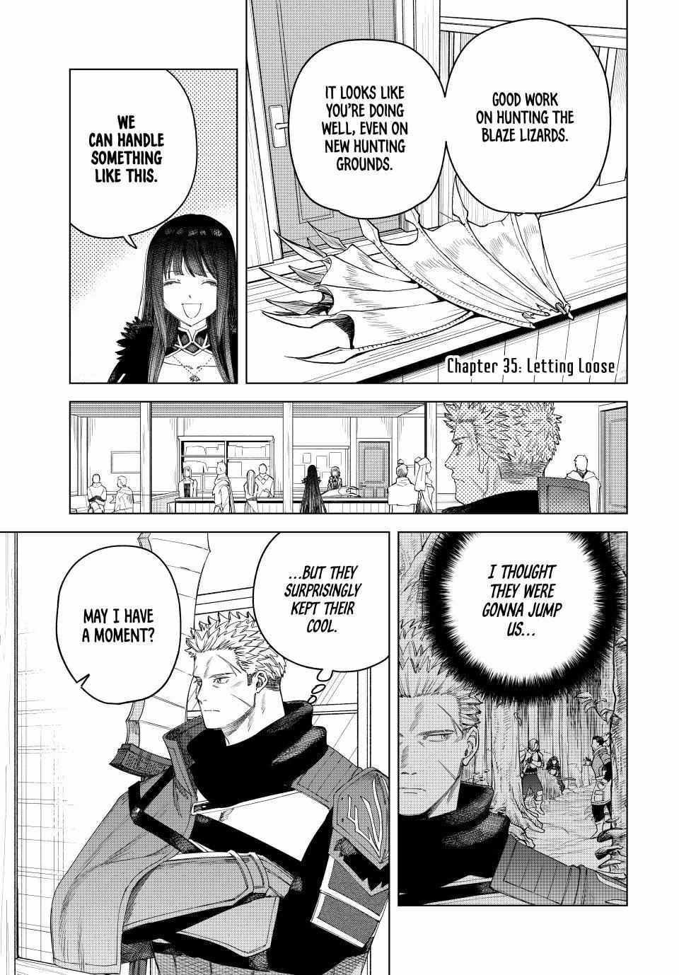 Read The Witch and the Mercenary EN Manga Online