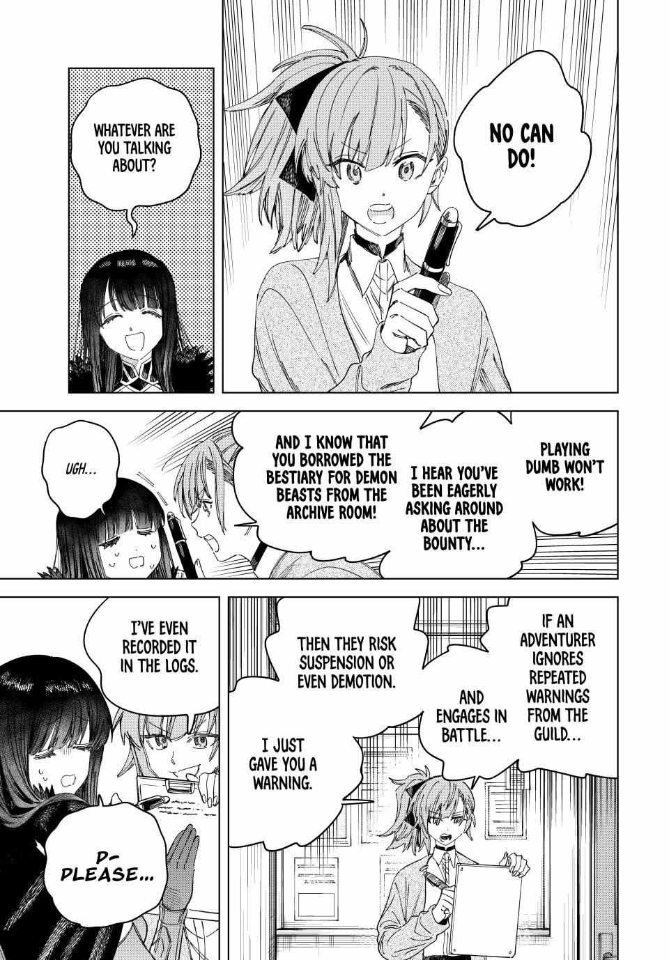 Read The Witch and the Mercenary EN Manga Online