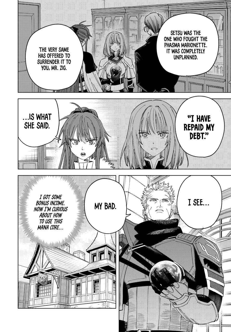 Read The Witch and the Mercenary EN Manga Online
