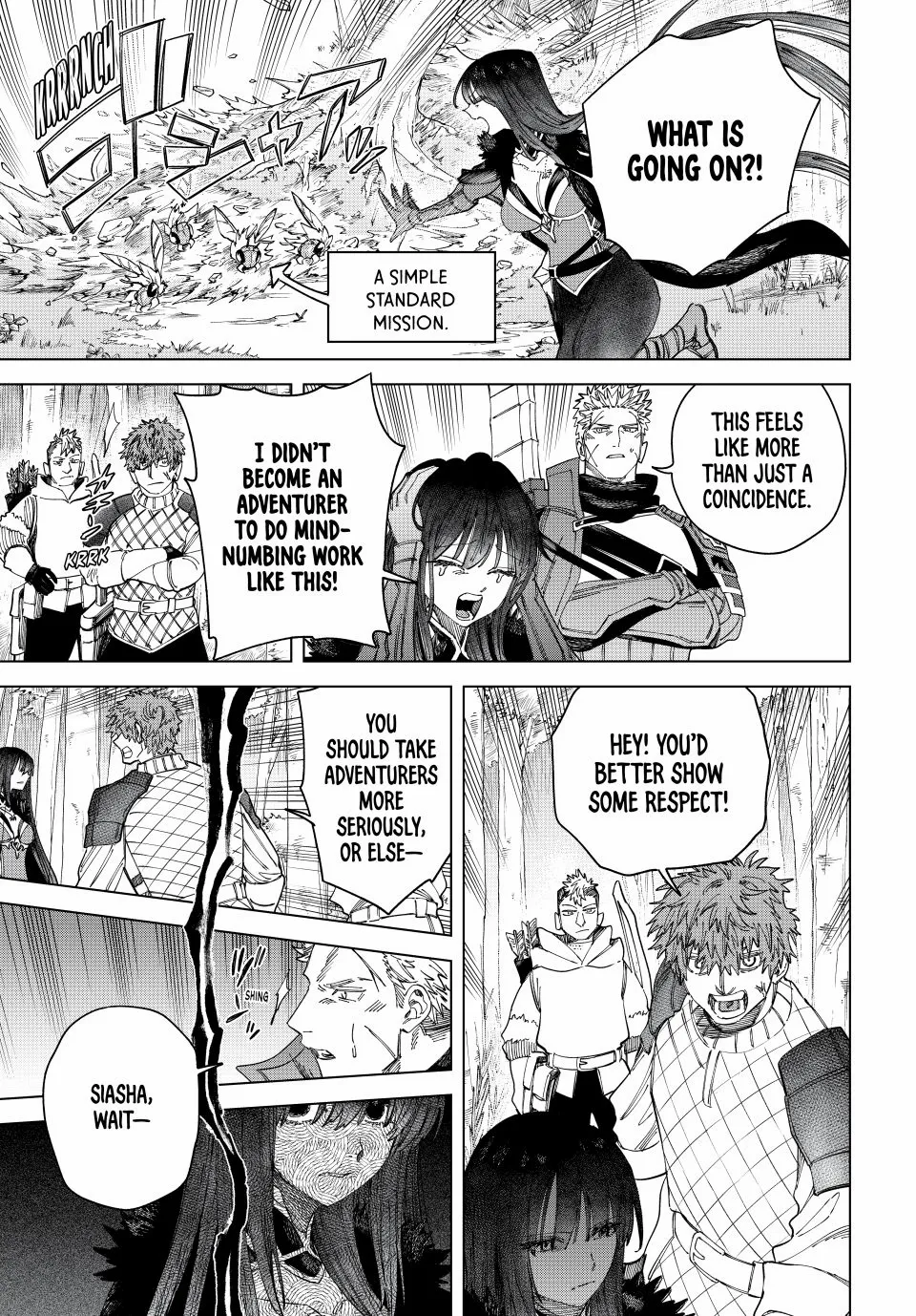 Read The Witch and the Mercenary EN Manga Online