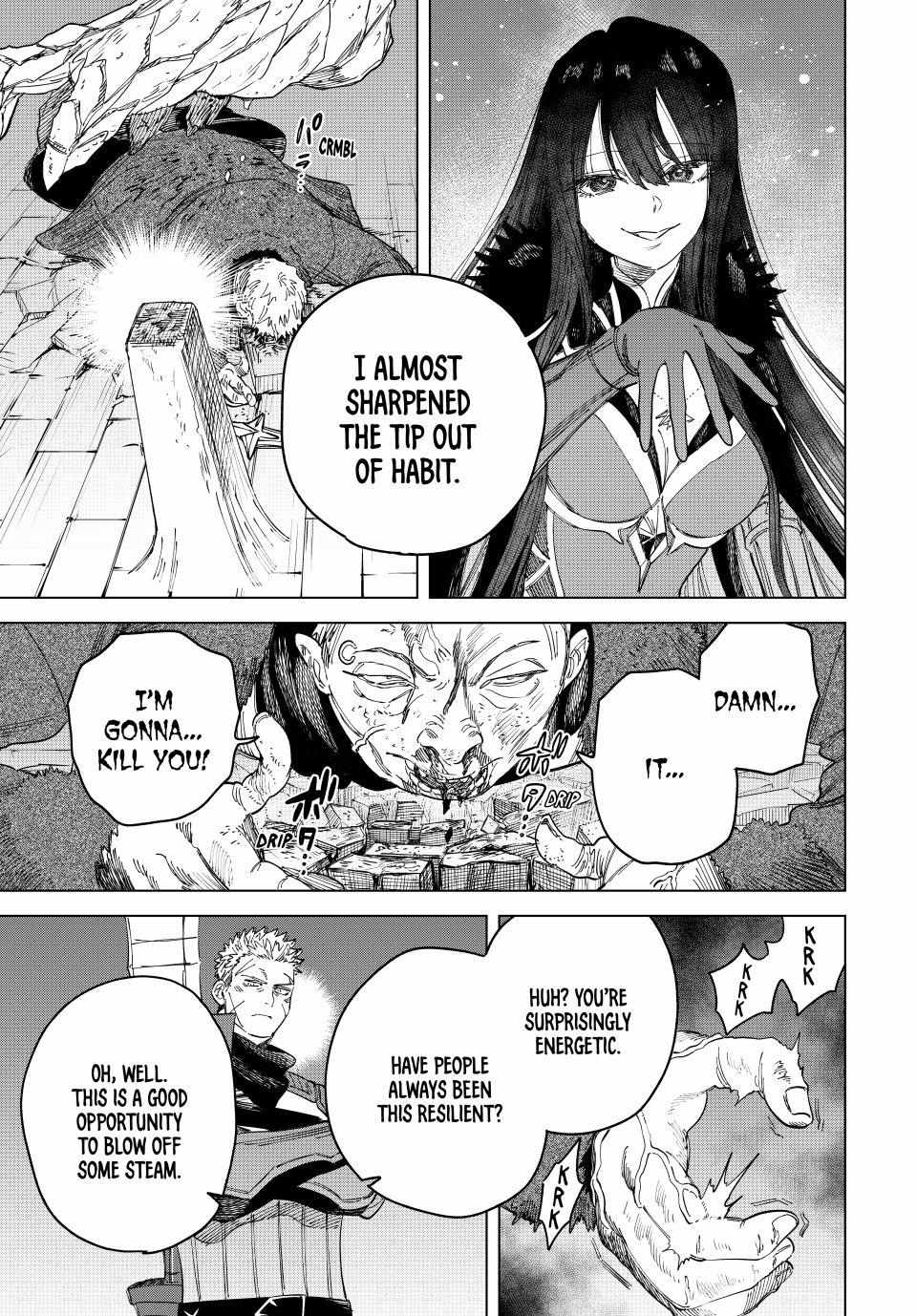 Read The Witch and the Mercenary EN Manga Online