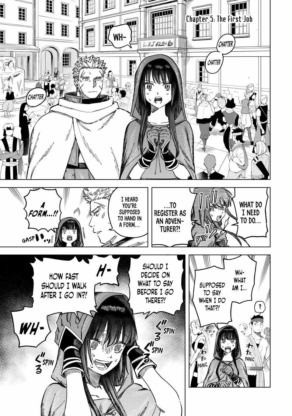Read The Witch and the Mercenary EN Manga Online