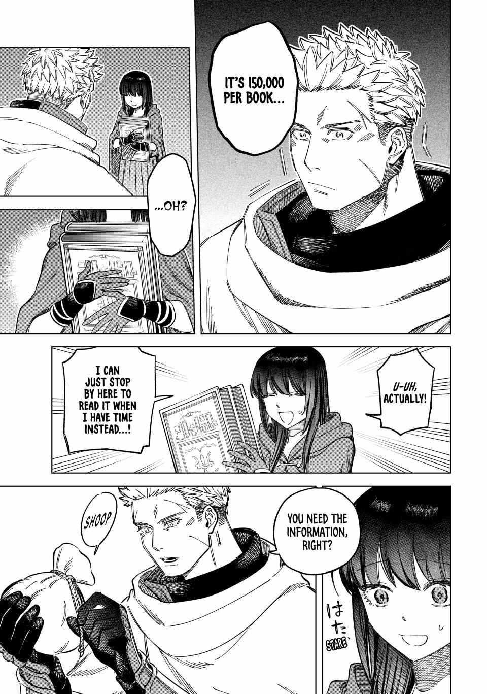 Read The Witch and the Mercenary EN Manga Online