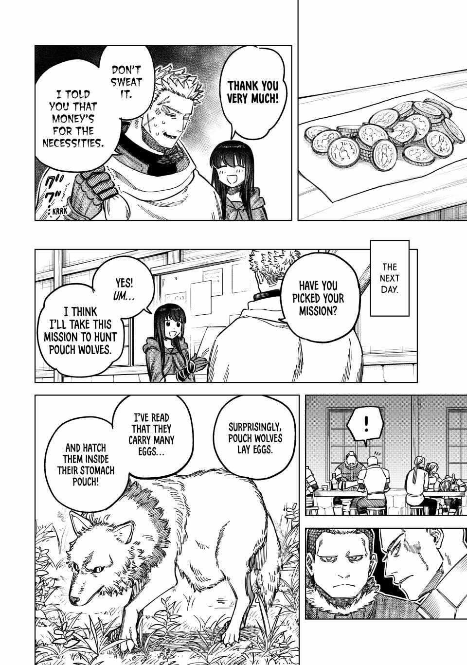 Read The Witch and the Mercenary EN Manga Online