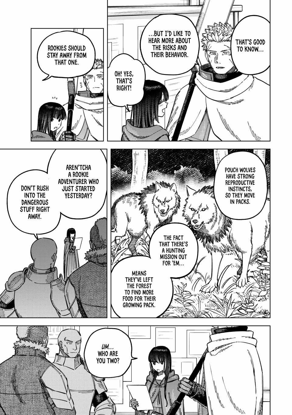 Read The Witch and the Mercenary EN Manga Online
