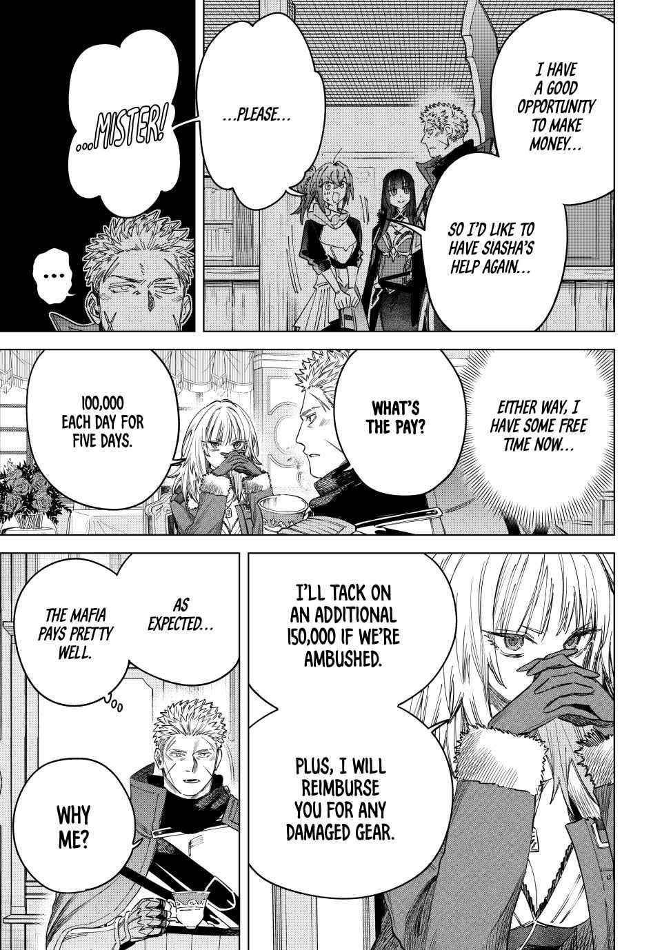 Read The Witch and the Mercenary EN Manga Online