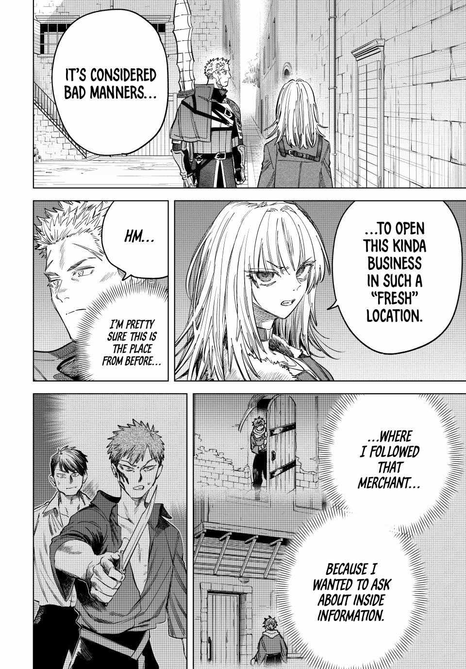 Read The Witch and the Mercenary EN Manga Online