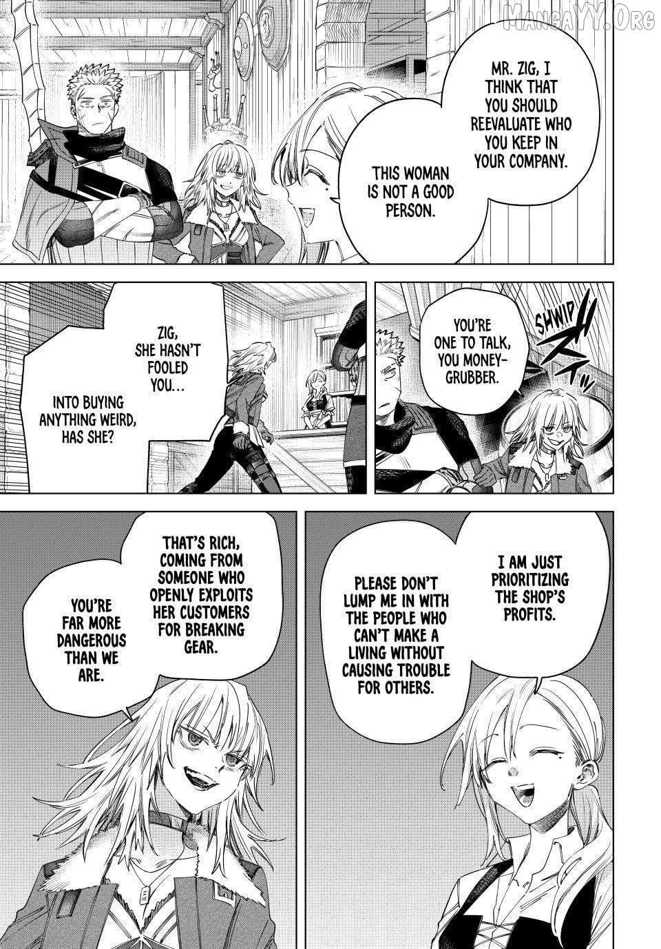 Read The Witch and the Mercenary EN Manga Online