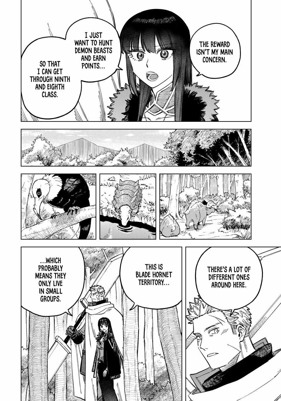 Read The Witch and the Mercenary EN Manga Online