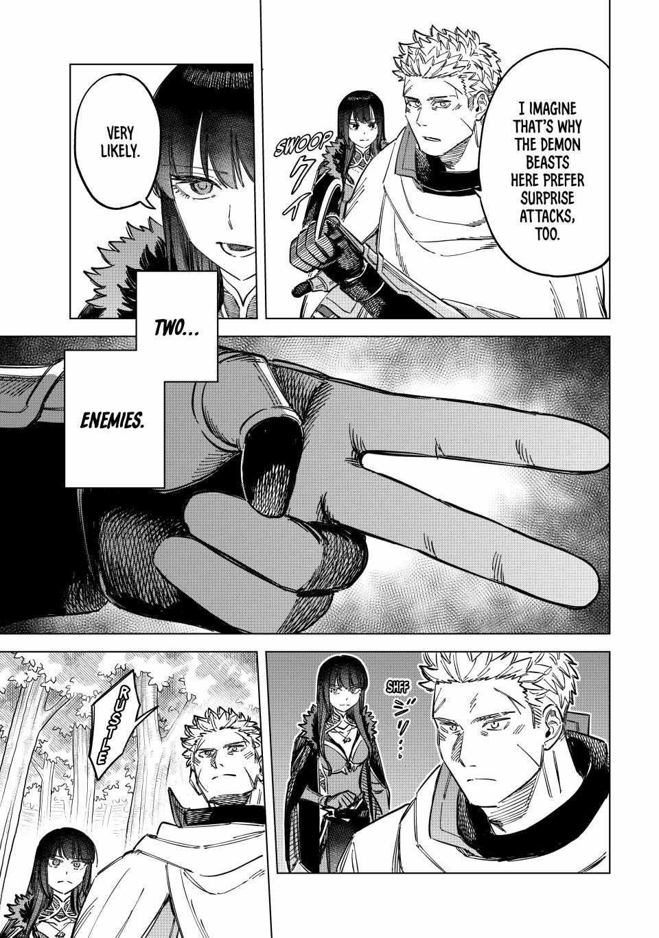 Read The Witch and the Mercenary EN Manga Online