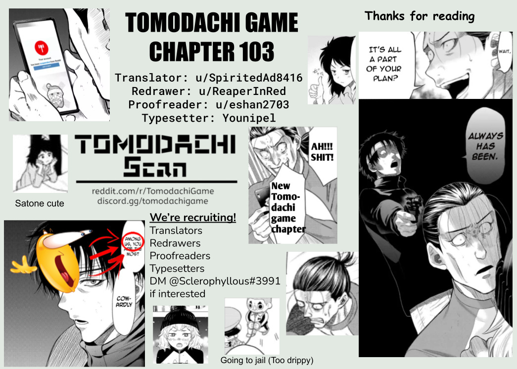 Read Tomodachi Game EN Manga Online