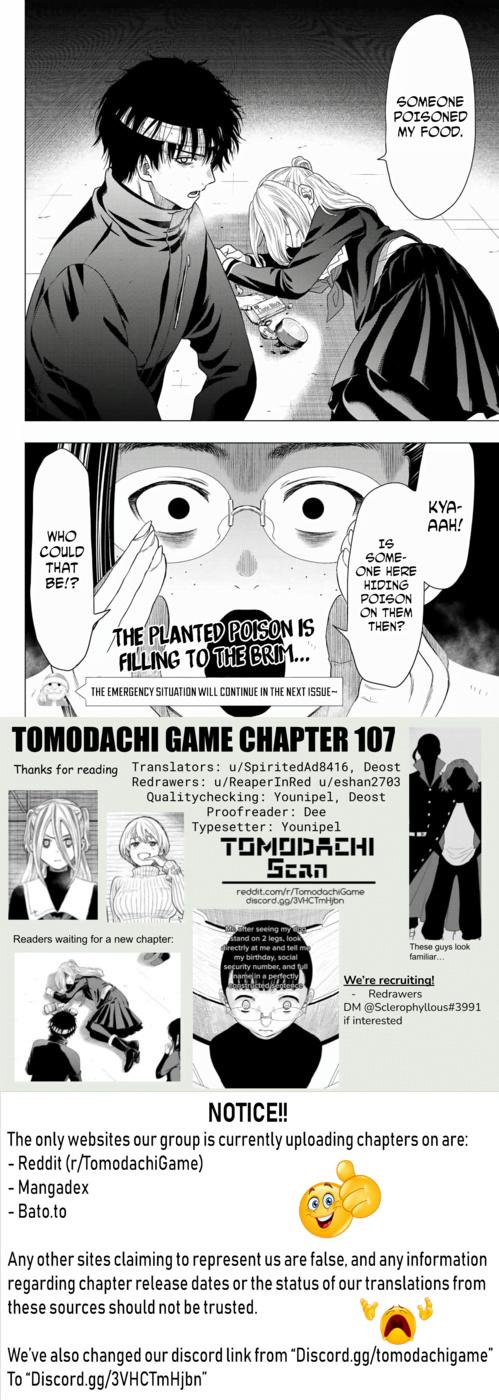 Read Tomodachi Game EN Manga Online
