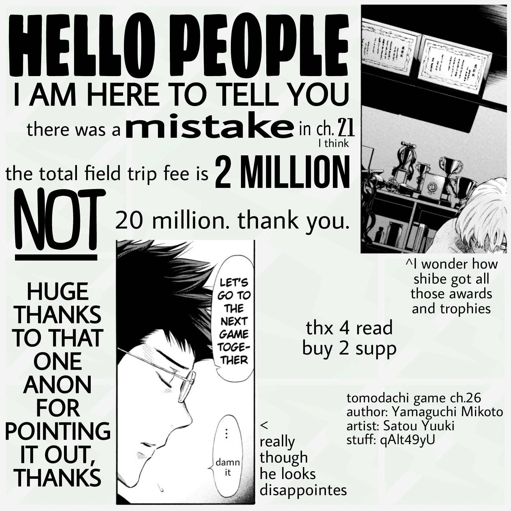 Read Tomodachi Game EN Manga Online