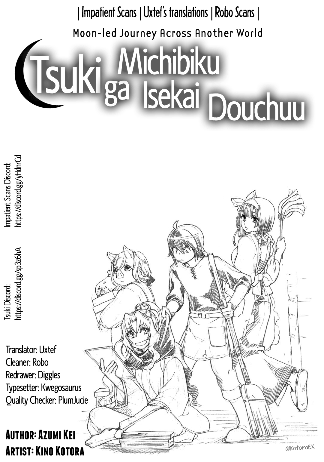 Read Tsuki ga Michibiku Isekai Douchuu EN Manga Online