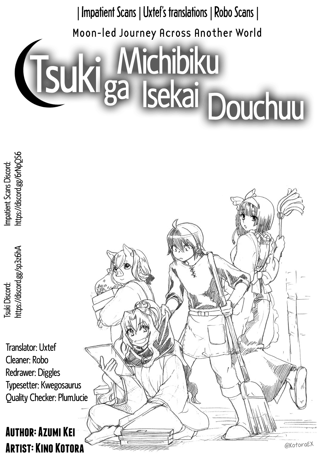 Read Tsuki ga Michibiku Isekai Douchuu EN Manga Online